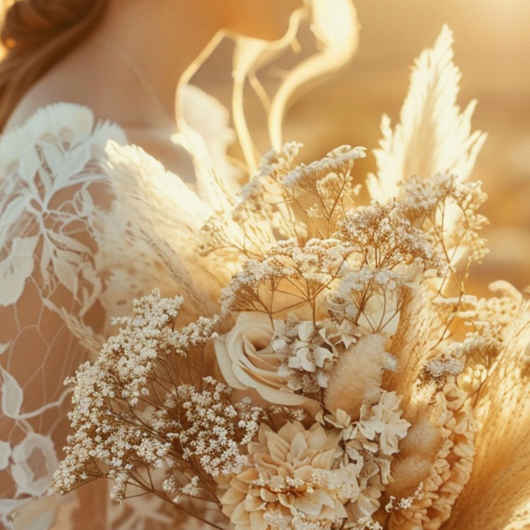 Unvergängliche Eleganz für deine Traumhochzeit: Warum Trockenblumen die perfekte Wahl sind