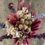 Valentinstaggeschenk: farbenfroher Trockenblumenstrauß 