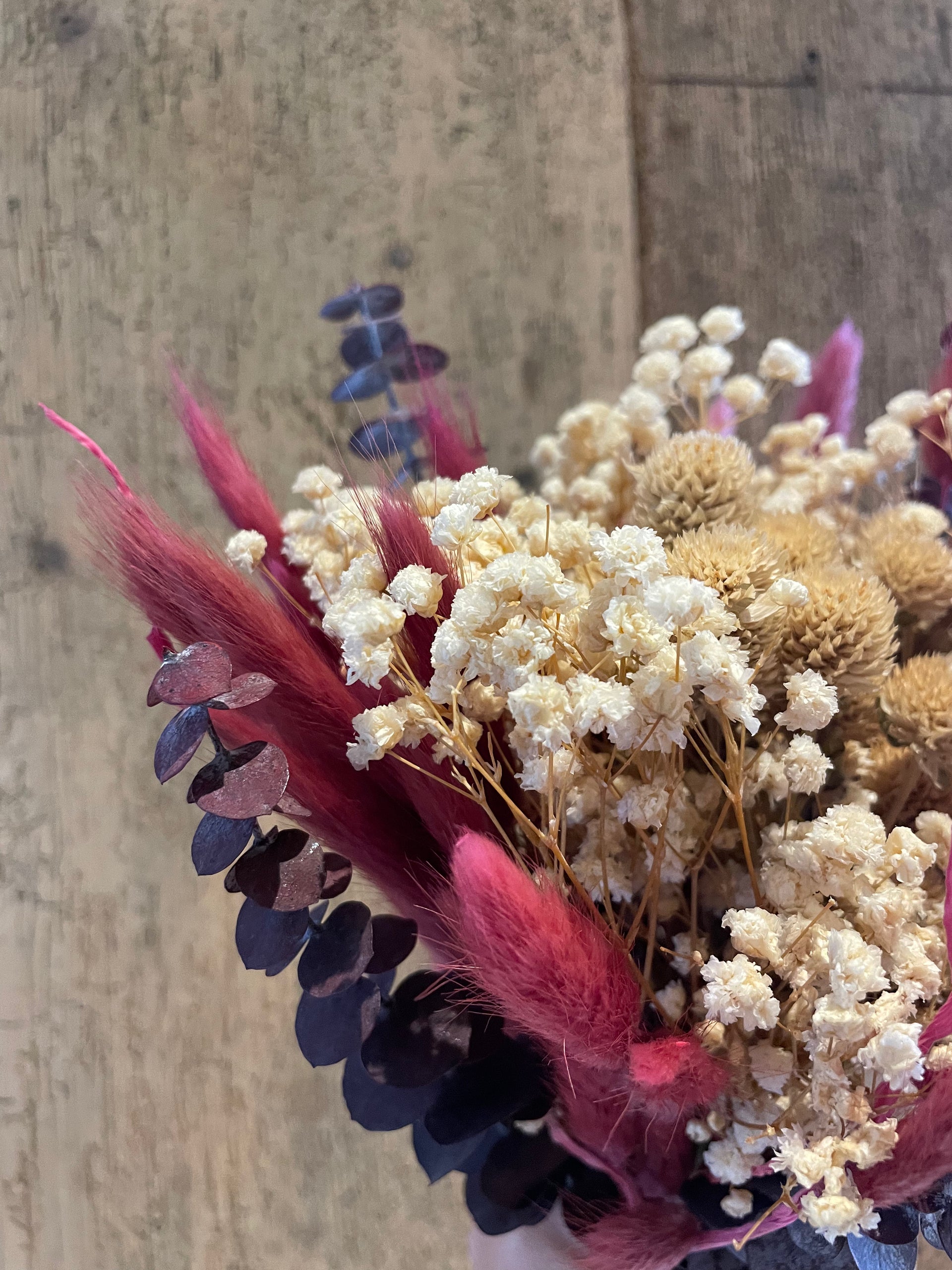 Herbst Trockenblumen Kranz | selfmade Dekoration